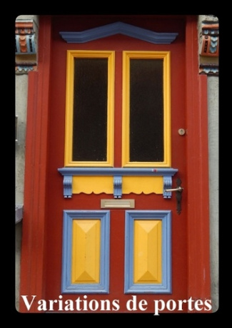VARIATIONS DE PORTES LIVRE POSTER DIN A3 VERTICAL