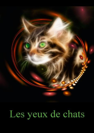 LES YEUX DE CHATS LIVRE POSTER DIN A3 VERTICAL