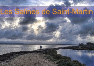 LES SALINES DE SAINT MARTIN LIVRE POSTER DIN A4 HORIZONTAL