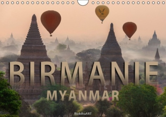 BIRMANIE MYANMAR CALENDRIER MURAL 2016 DIN A4 HORIZONTAL