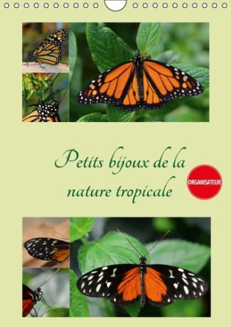 PETITS BIJOUX DE LA NATURE TROPICALE CALENDRIER MURAL 2016 DIN A4 VERTICAL