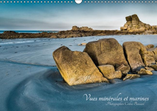 VUES MINERALES ET MARINES CALENDRIER MURAL 2016 DIN A3 HORIZONTAL