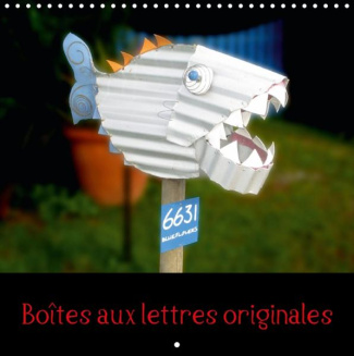 BO TES AUX LETTRES ORIGINALES CALENDRIER MURAL 2017 300 300 MM SQUARE - DES BO TES AUX LETTRES UNIQU