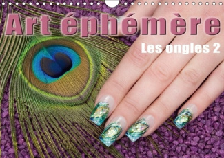 ART EPHEMERE LES ONGLES 2 CALENDRIER MURAL 2018 DIN A4 HORIZ - LA MANUCURE CALENDRIER MENSUEL