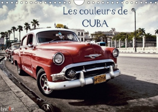 LES COULEURS DE CUBA CALENDRIER MURAL 2018 DIN A4 HORIZONTAL - CALENDRIER MURAL DE 14 PAGES S