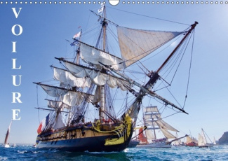 VOILURE CALENDRIER MURAL 2018 DIN A3 HORIZONTAL - LES PLUS BEAUX VOILIERS DU MON