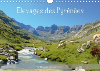 ELEVAGES DES PYRENEES CALENDRIER MURAL 2018 DIN A4 HORIZONTA - DECOUVREZ LES BREBIS CHEVAUX E
