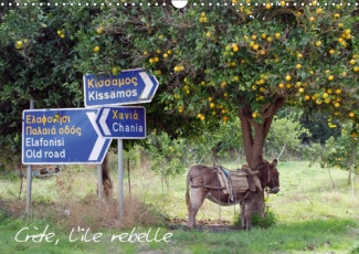 CRETE L LE REBELLE CALENDRIER MURAL 2018 DIN A3 HORIZONTAL - IMAGES DE LA CRETE L LE REBELL