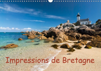 IMPRESSIONS DE BRETAGNE (CALENDRIER MURAL 2019 DIN A3 HORIZONTAL) - LA BRETAGNE, LE PAYS ENTOURE PAR