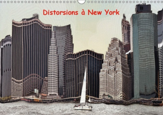 DISTORSIONS A NEW YORK (CALENDRIER MURAL 2019 DIN A3 HORIZONTAL) - LES GRATTE-CIELS DE NEW YORK VUE