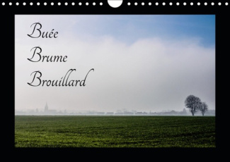 BUEE BRUME BROUILLARD (CALENDRIER MURAL 2019 DIN A4 HORIZONTAL) - LA CAMPAGNE FRANCAISE DANS LE BROU