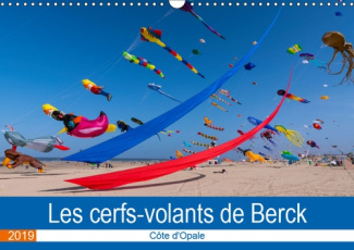 LES CERFS-VOLANTS DE BERCK-SUR-MER (CALENDRIER MURAL 2019 DIN A3 HORIZONTAL) - COTE D'OPALE (CALENDR