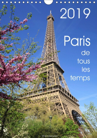 PARIS DE TOUS LES TEMPS (CALENDRIER MURAL 2019 DIN A4 VERTICAL) - CE CALENDRIER EST REALISE AVEC MES