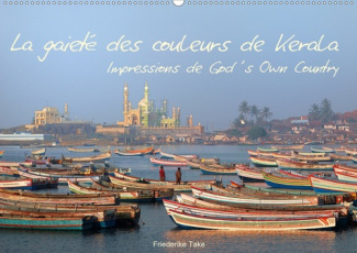 La gaieté des couleurs de Kerala – Impressions de God´s Own Country (Calendrier mural 2020 DIN A2 ho