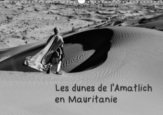 LES DUNES DE L'AMATLICH EN MAURITANIE (CALENDRIER MURAL 2020 DIN A3 HORIZONTAL) - L'AMATLICH UN DESE