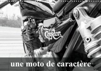 UNE MOTO DE CARACTERE (CALENDRIER MURAL 2020 DIN A3 HORIZONTAL) - TRANSFORMATION D'UNE KAWASAKI 750