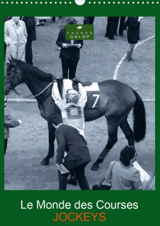 Le Monde des Courses JOCKEYS (Calendrier mural 2020 DIN A3 vertical). Photos d'art par Capella MP su