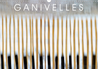 GANIVELLES (Calendrier mural 2020 DIN A3 horizontal). Barrières en lattes de châtaignier, les ganive