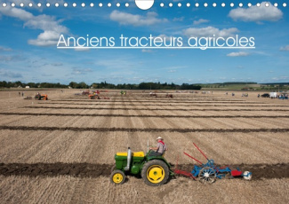 Anciens tracteurs agricoles (Calendrier mural 2020 DIN A4 horizontal). Photos de vieux tracteurs agr