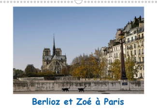 BERLIOZ ET ZOE A PARIS (CALENDRIER MURAL 2020 DIN A3 HORIZONTAL) - UNE BALADE DANS PARIS AVEC BERLIO