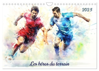 Les héros du terrain (Calendrier mural 2025 DIN A4 vertical), CALVENDO calendrier mensuel. Plongez d