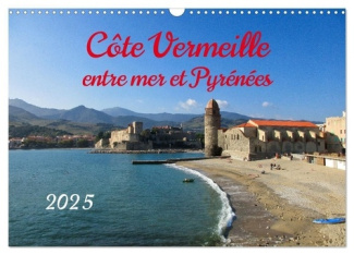 Côte Vermeille entre mer et Pyrénées (Calendrier mural 2025 DIN A3 vertical), CALVENDO calendrier me
