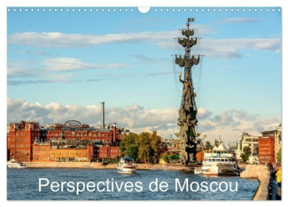 Perspectives de Moscou (Calendrier mural 2025 DIN A3 vertical), CALVENDO calendrier mensuel. La capi