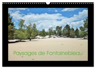 Paysages de Fontainebleau (Calendrier mural 2025 DIN A3 vertical), CALVENDO calendrier mensuel. Pays