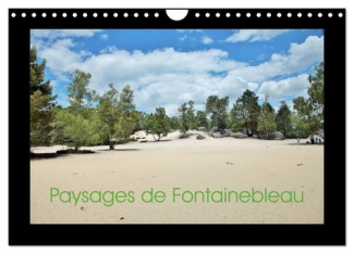 Paysages de Fontainebleau (Calendrier mural 2025 DIN A4 vertical), CALVENDO calendrier mensuel. Pays