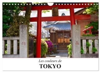 Les couleurs de Tokyo (Calendrier mural 2025 DIN A4 vertical), CALVENDO calendrier mensuel. Un voyag