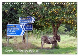 Crète, l'île rebelle (Calendrier mural 2025 DIN A4 vertical), CALVENDO calendrier mensuel. Images de