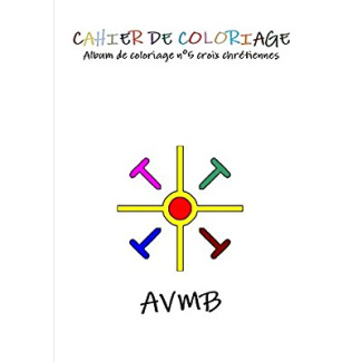 Cahier de coloriage. Album de coloriage N° 5, Croix chrétiennes