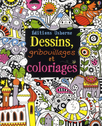 Dessins, gribouillages et coloriages