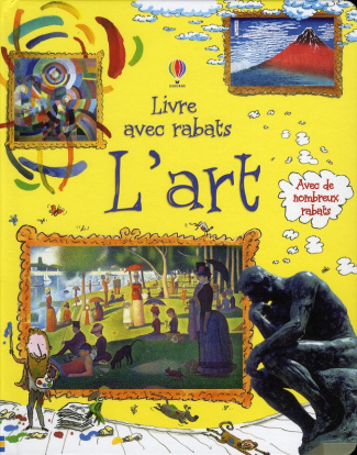 L'art. Livre avec rabats