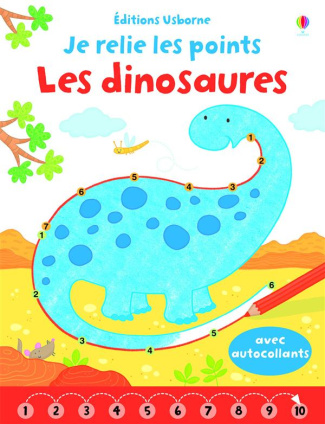 Je relie les points les dinosaures