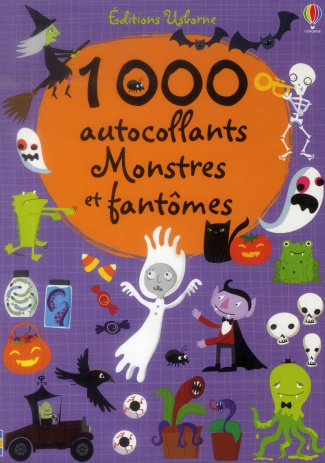 1000 autocollants monstres et fantômes