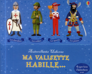 Ma valisette habille... Coffret en 4 volumes : Habille les chevaliers ; Habille les soldats ; Habill