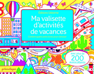 Ma valisette d'activités de vacances. Avec quatre petits livres pour s'amuser