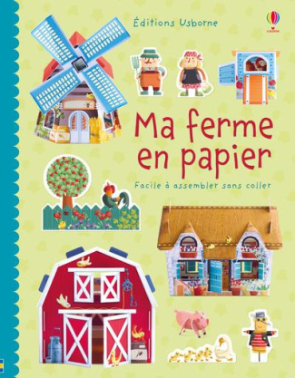 Ma ferme en papier. Facile à assembler sans coller