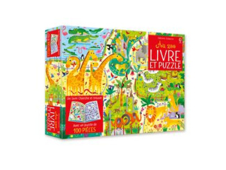 Le zoo. Coffret livre et puzzle
