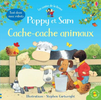 Cache-cache animaux. Tout-doux avec rabats