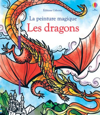 Les dragons. Avec un pinceau