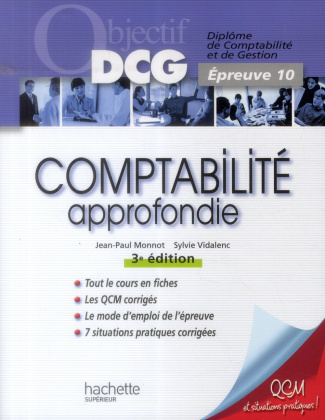 Comptabilité approfondie. Epreuve 10, 3e édition