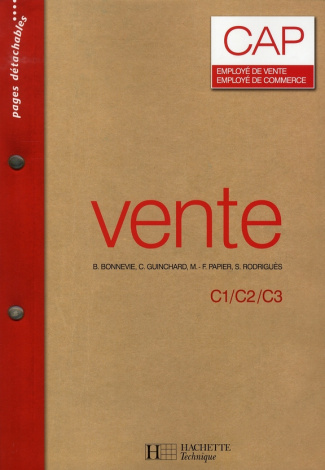 Vente CAP employé de vente/employé de commerce