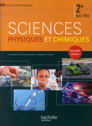 Sciences physiques et chimiques 2de Bac Pro