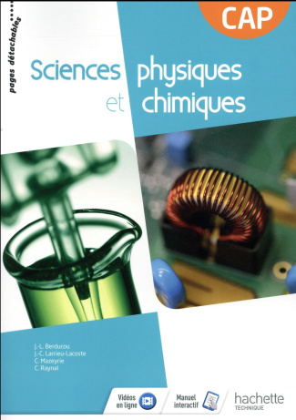 Sciences physiques et chimiques CAP. Edition 2018
