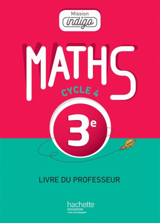Maths 3e. Livre du professeur