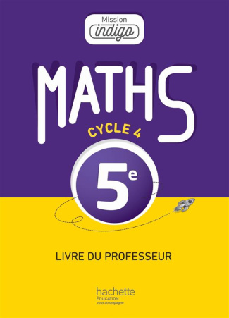 Maths 5e. Livre du professeur