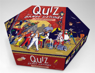 Le quiz de la bande dessinée. Le 9e art sur un plateau et en 600 questions