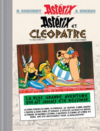 Astérix Tome 6 : Astérix et Cléopâtre. Edition de luxe